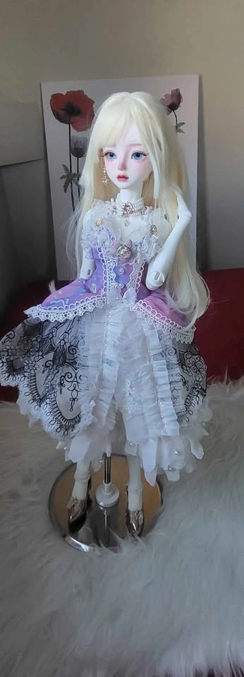 MSD 1/4 BJD Luxury Ballroom Gown – Custom Handmade Couture - photo 2