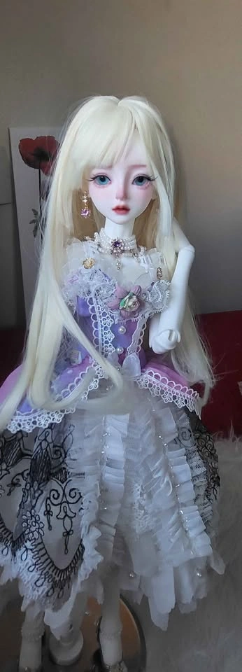 MSD 1/4 BJD Luxury Ballroom Gown – Custom Handmade Couture - photo 5