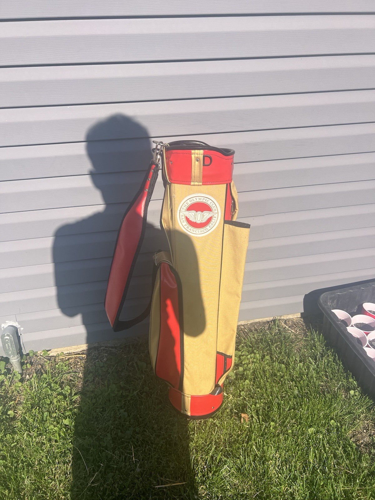 RARE Vintage Jones Sports Olympic Club San Francisco Golf Bag