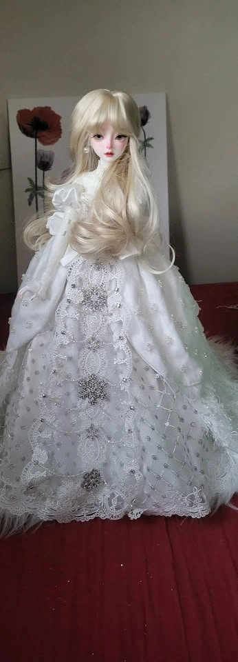 MSD 1/4 BJD Luxury Ballroom Gown – Custom Handmade Couture - photo 2