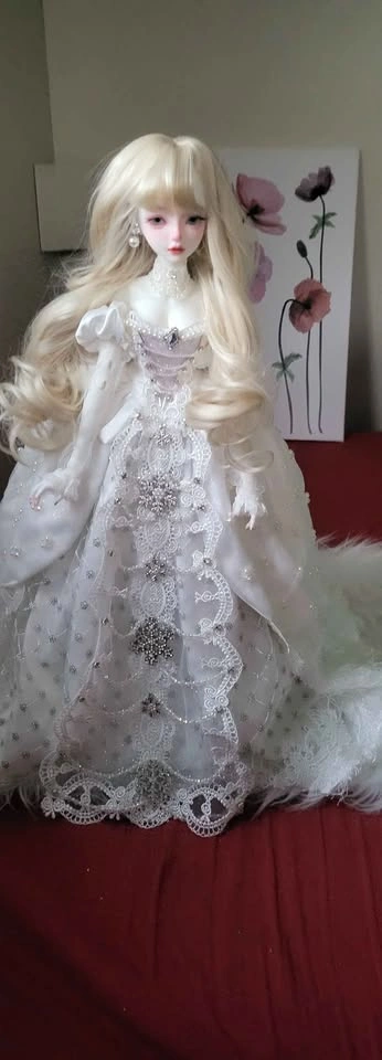 MSD 1/4 BJD Luxury Ballroom Gown – Custom Handmade Couture - photo 5