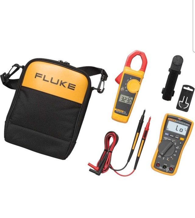 Fluke 117/323 Kit Multimeter and Clamp Meter Combo Kit