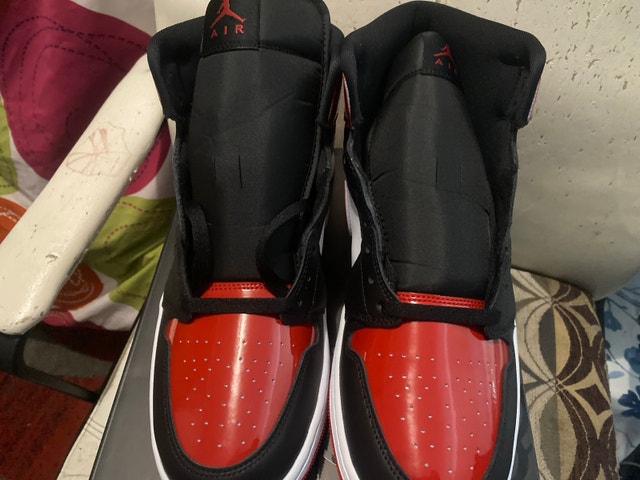 AIR JORDAN 1 MID SE black/varsity red – white - photo 2