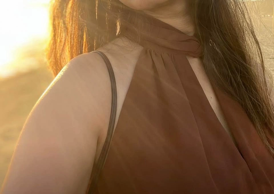 Suzy brown sleeveless summer top S - photo 3