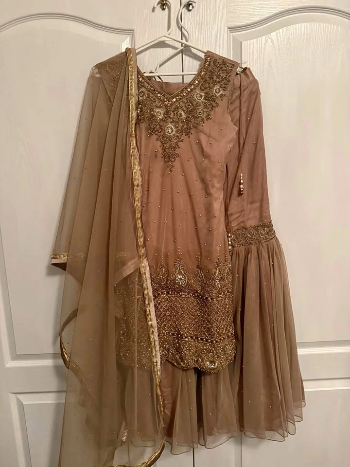 Brand New Rustic Gharara Suit