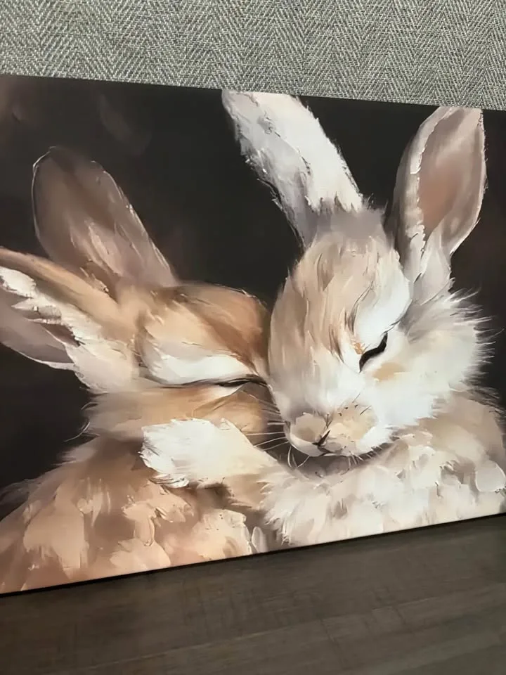Ready To Hang Beautiful Bunny Canvas image indicator(2)