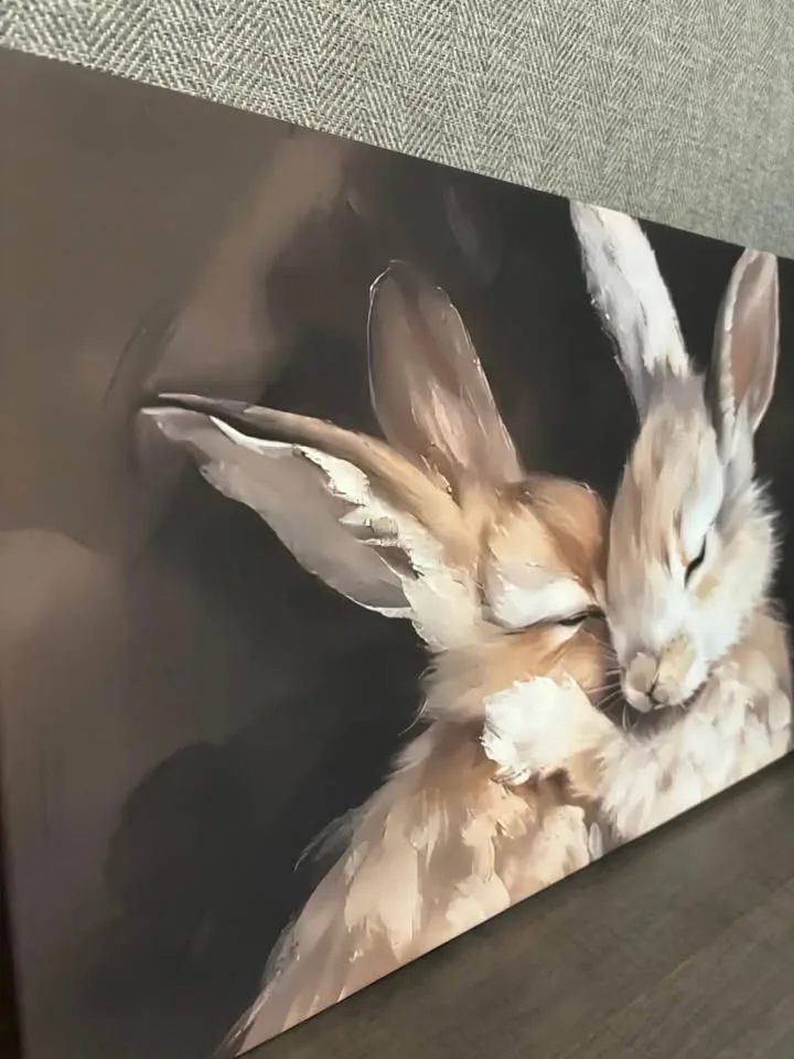 Ready To Hang Beautiful Bunny Canvas image indicator(4)