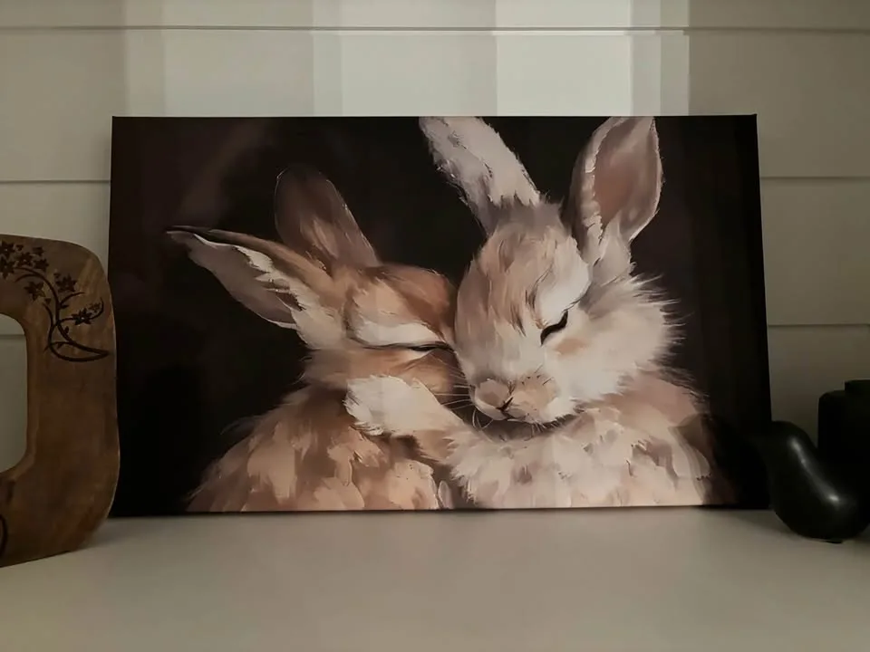 Ready To Hang Beautiful Bunny Canvas image indicator(6)