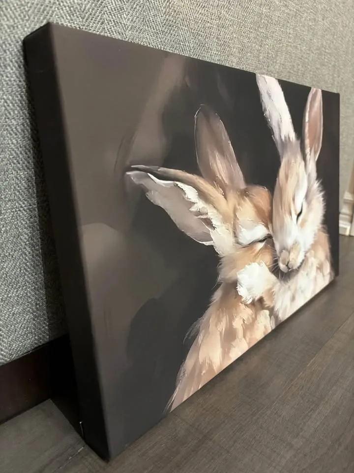 Ready To Hang Beautiful Bunny Canvas image indicator(8)