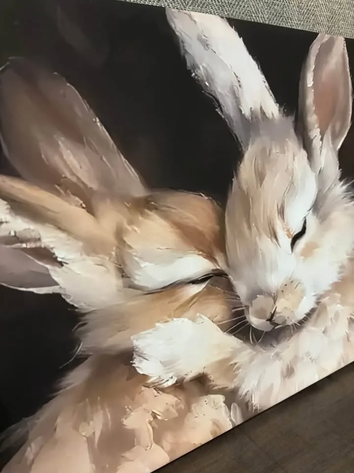 Ready To Hang Beautiful Bunny Canvas image indicator(10)