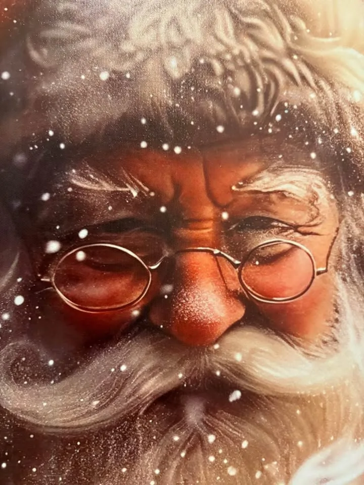 Large Santa Canvas image indicator(2)