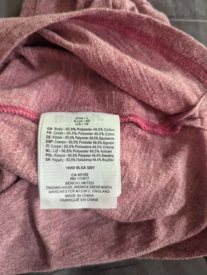 Ladies Bench long sleeve Tee size L image indicator(4)