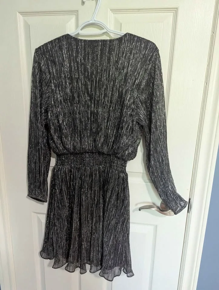 Ladies BCNG dress New with Tags BP Metallic, Medium image indicator(2)