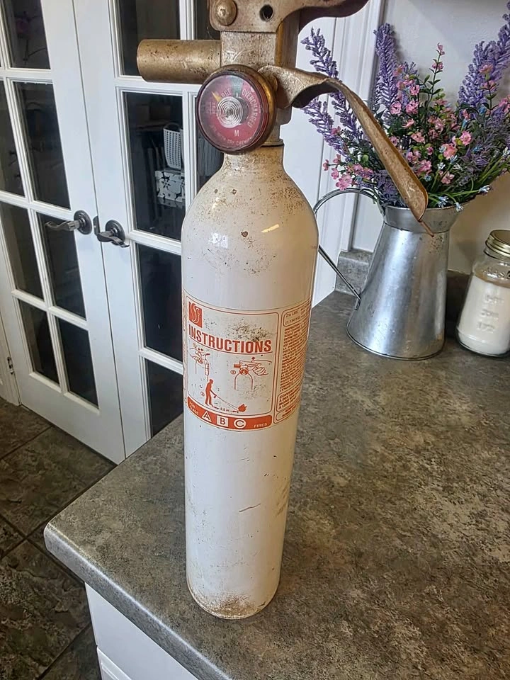 Dry chemical fire extinguisher