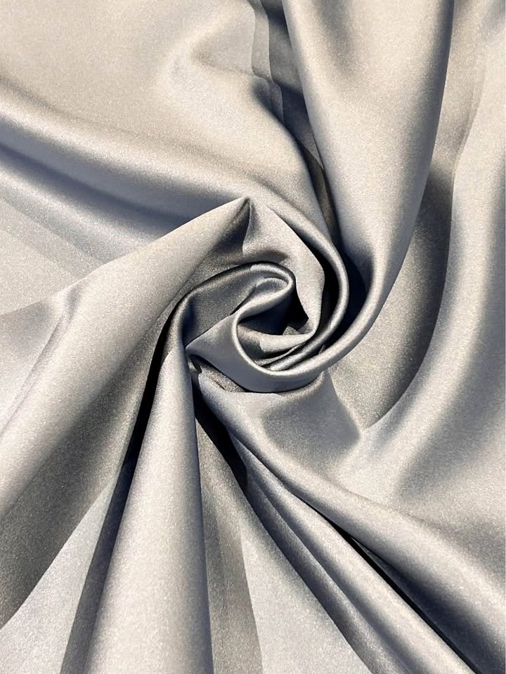 French Blue Matte Satin