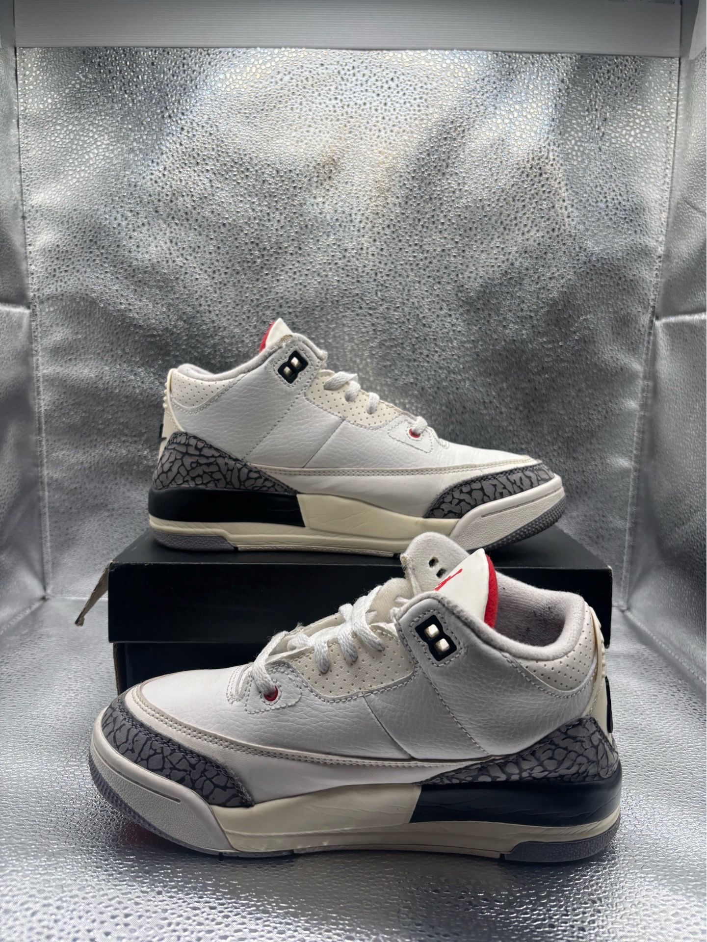 Air Jordan 3 white cement reimagined PS - photo 5