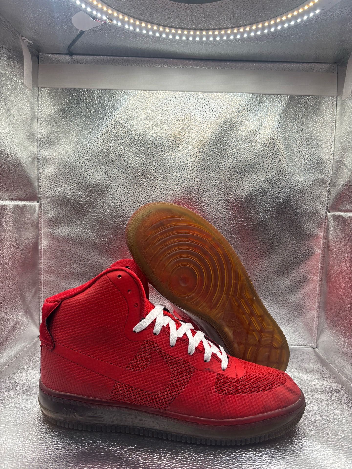 Air Force 1 high vintage red
