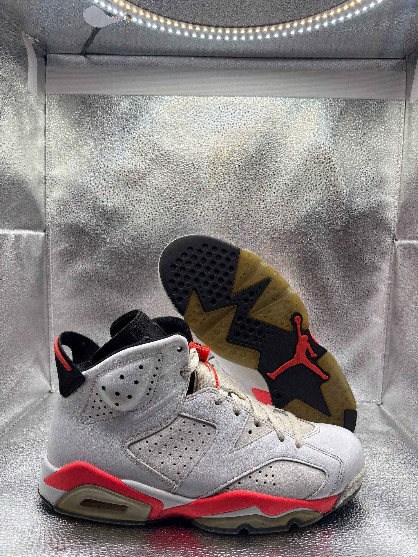 Air Jordan 6 infrared white 2014