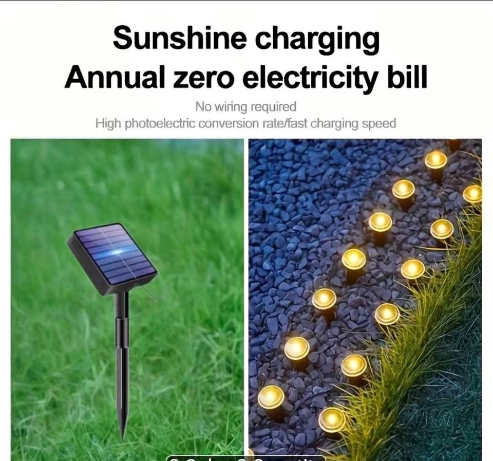 15/30pcs Solar Landscape LED Lights