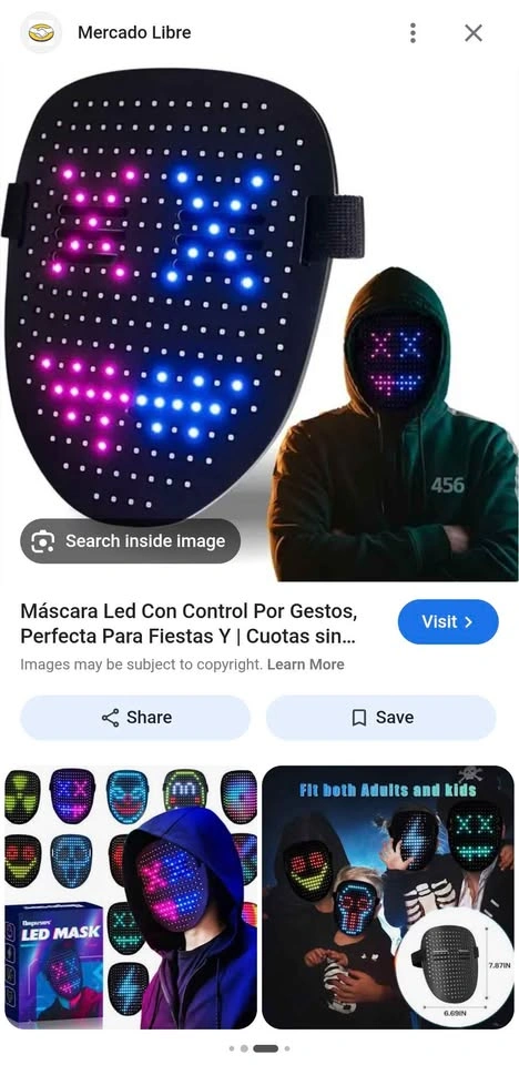 LED face mask - photo 4