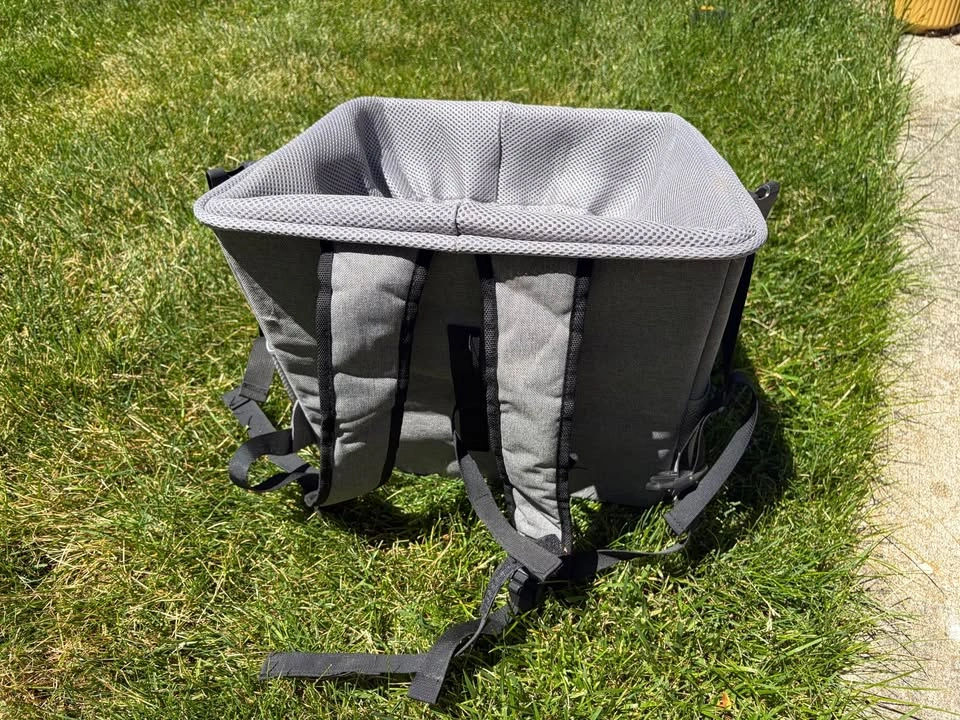 Dog carrier bicycle basket - photo 2