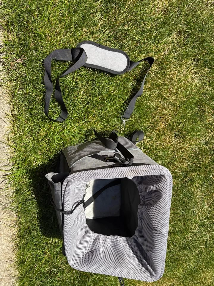 Dog carrier bicycle basket - photo 3