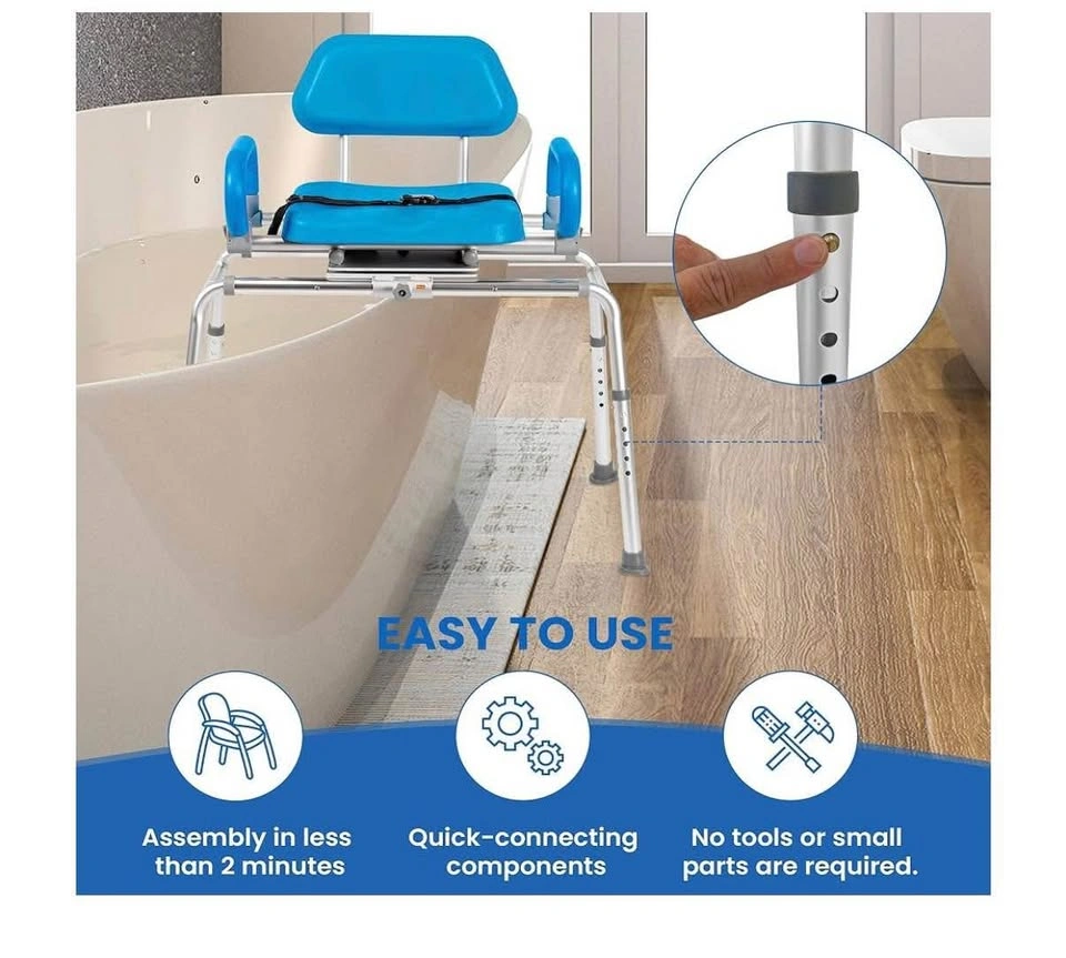Platinum Health Carousel Sliding Shower Chair - photo 5