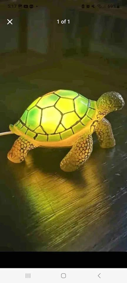 Elegant Colorful Turtle LED with USB Plug
