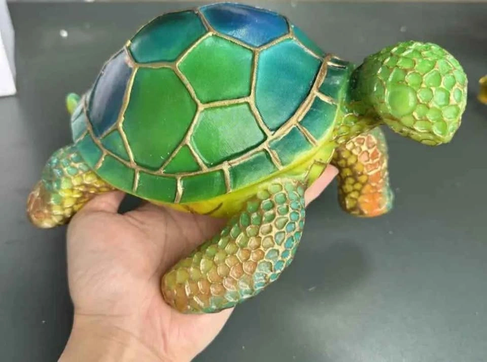 Elegant Colorful Turtle LED with USB Plug - photo 2