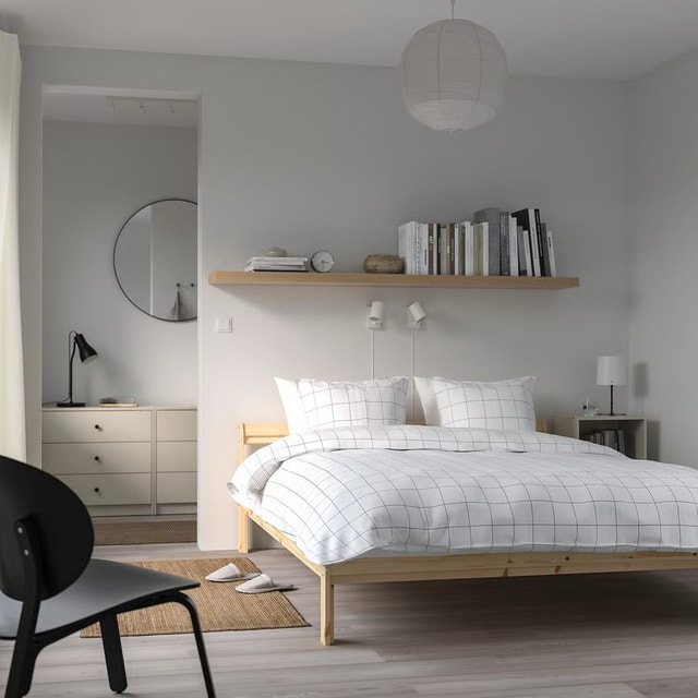 IKEA NEIDEN Pine Bed Frame - photo 5