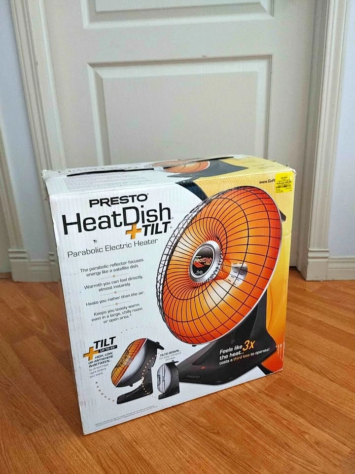 Presto HeatDish plus tilt - parabolic heater