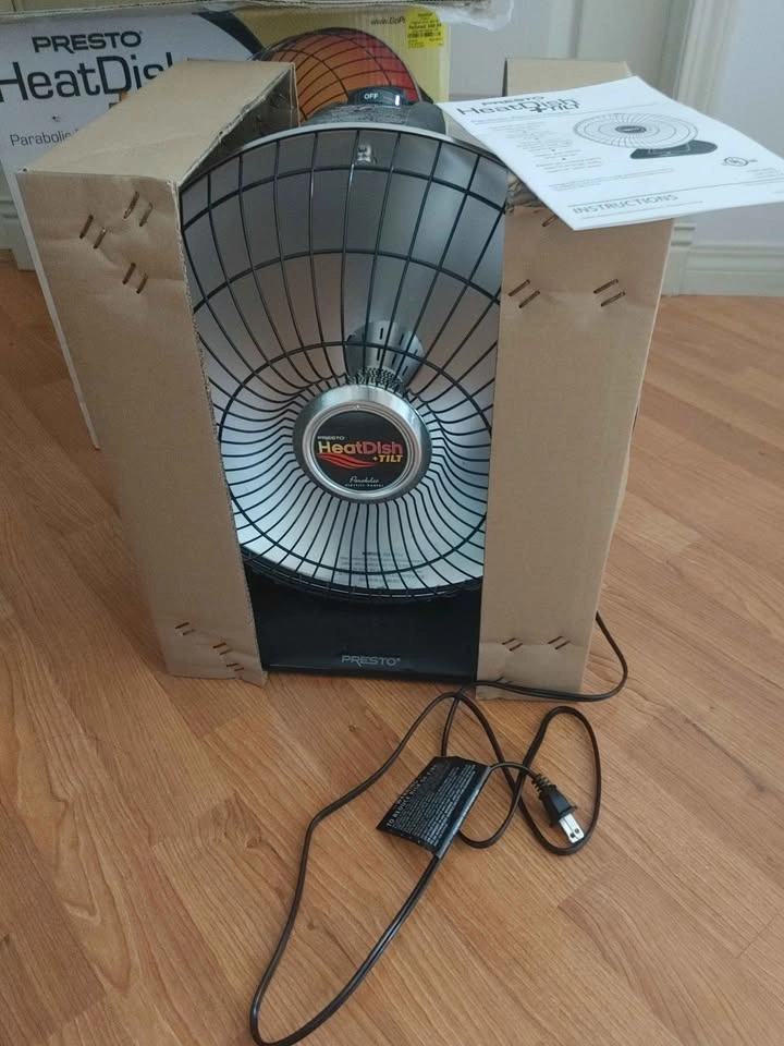 Presto HeatDish plus tilt - parabolic heater - photo 2