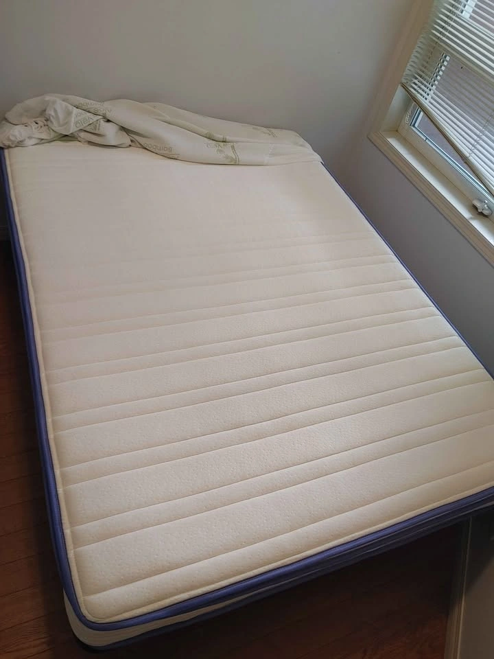 24" Full Size Bed Set (10" Mattress + 14" Metal Frame) - photo 2