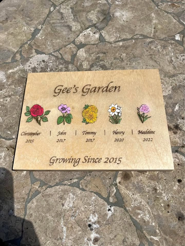 Personalized Wooden Plaque