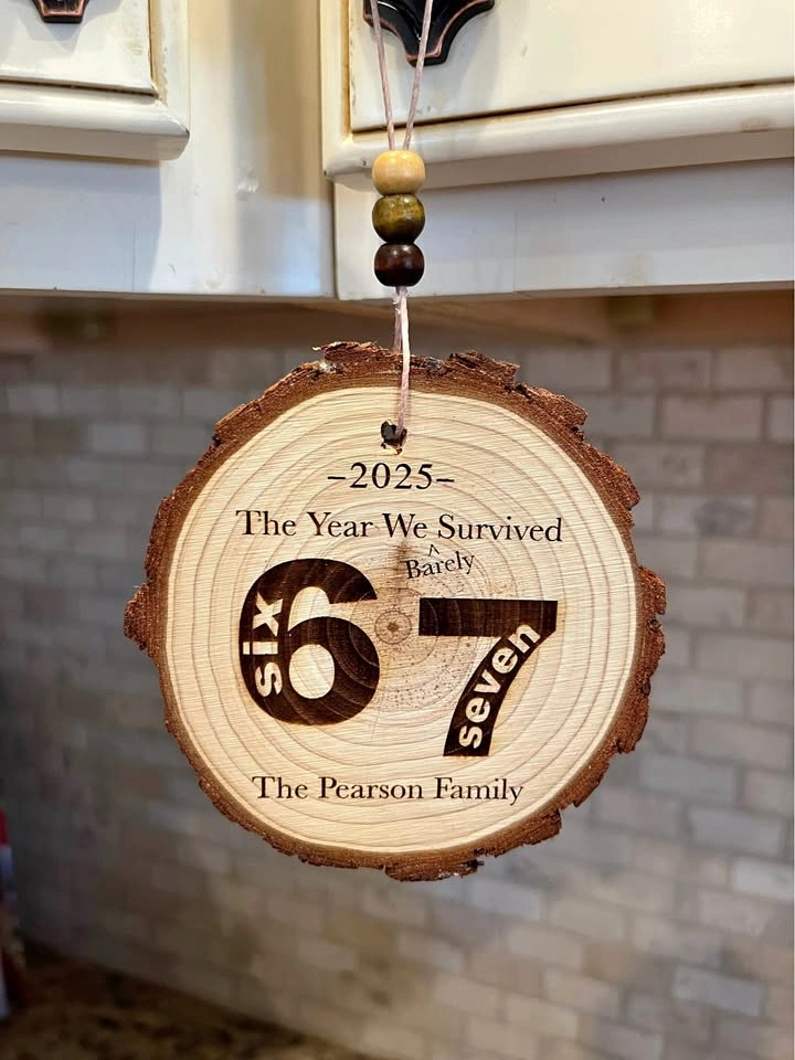 Personalized Christmas ornaments!