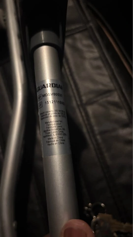 Pair of Guardian Standard Adjustable Aluminum Crutches - photo 3