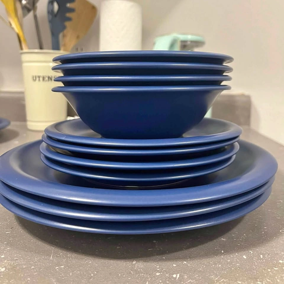 Blue Ceramic Plates