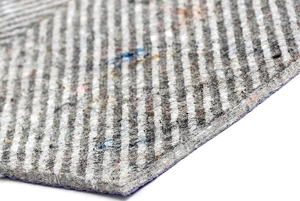 8x10 Non-Slip Felt and Rubber Rug Pad for Area Rugs