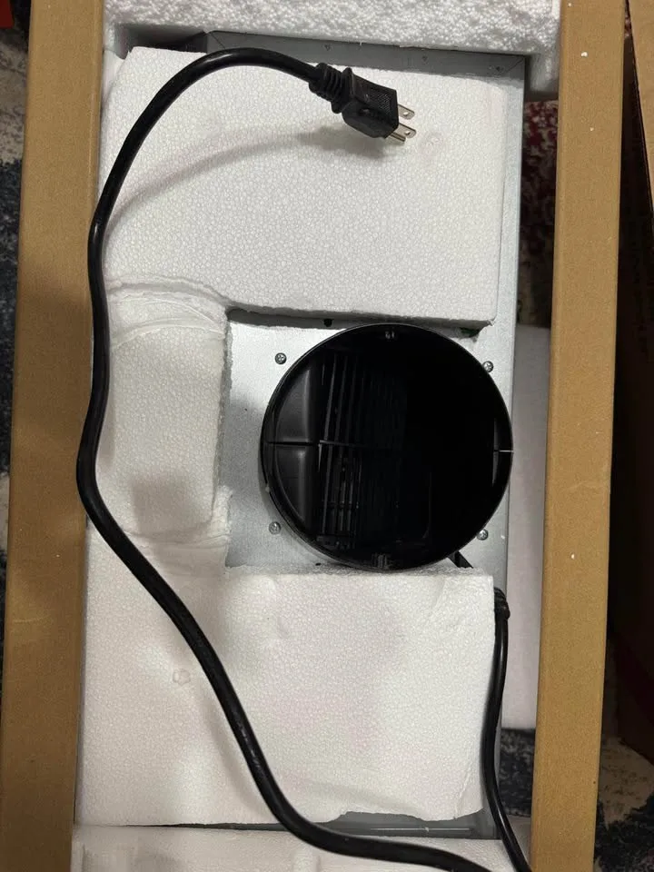 30" Built-in Range Hood Insert, 600 CFM, Stainless Steel image indicator(3)