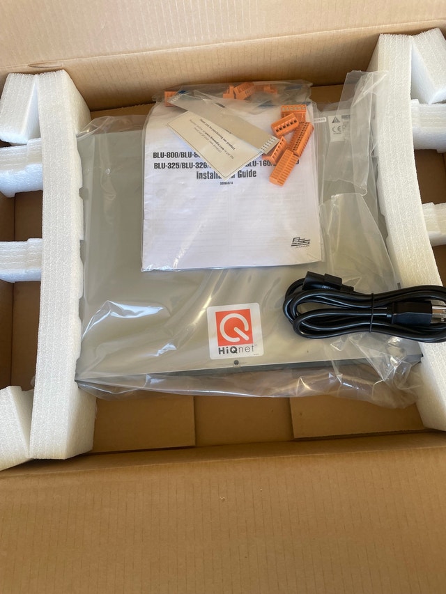 BSS Soundweb London BLU-160 Network Audio DSP Processor