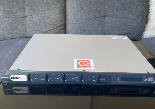 BSS Soundweb London BLU-160 Network Audio DSP Processor - photo 2