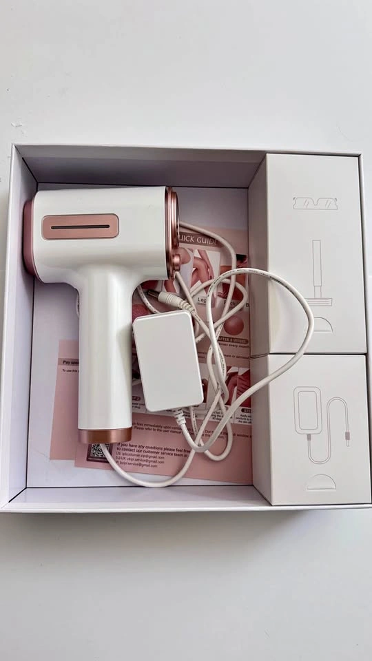 IPL Hair Removal Device White Rose Gold