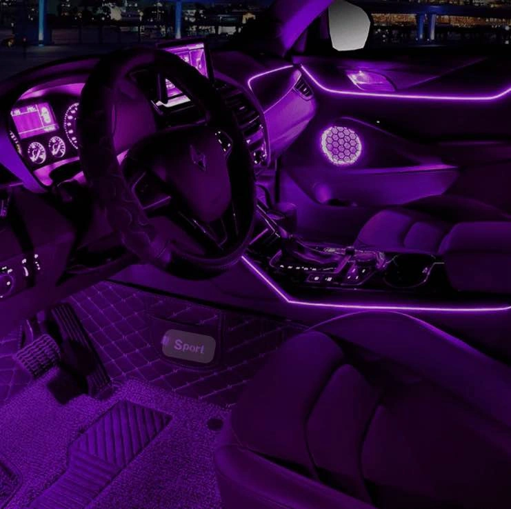Car ambient LED lighting - photo 2