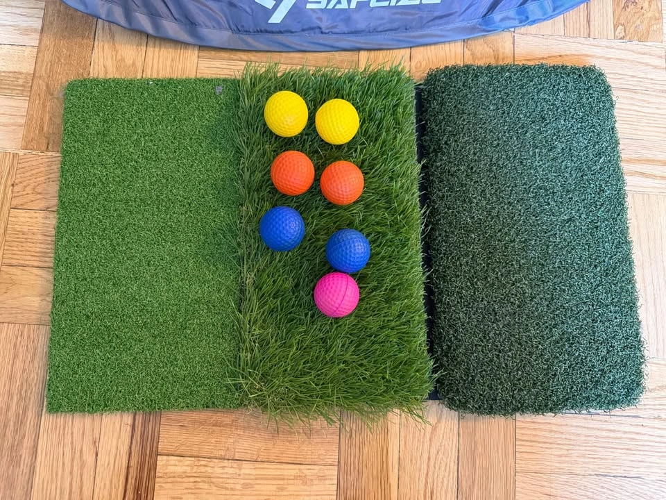 Golf Indoor Chipping Turf Mat and Net - photo 2