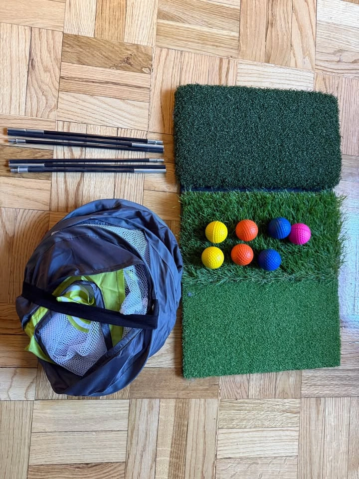 Golf Indoor Chipping Turf Mat and Net - photo 5