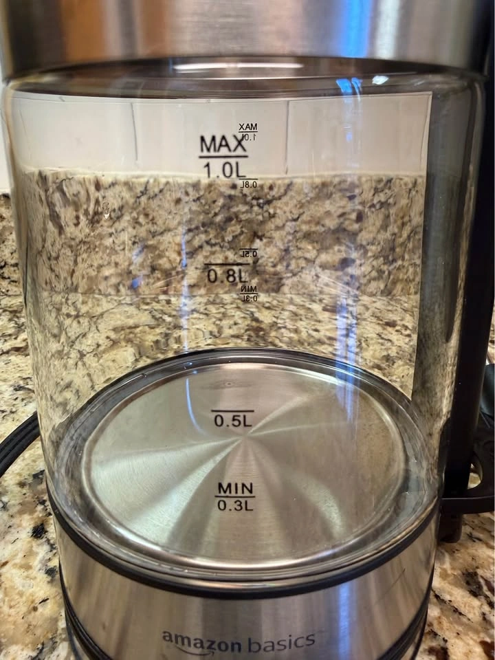 Hot Water Kettle Glass and Stainless Steel - photo 4