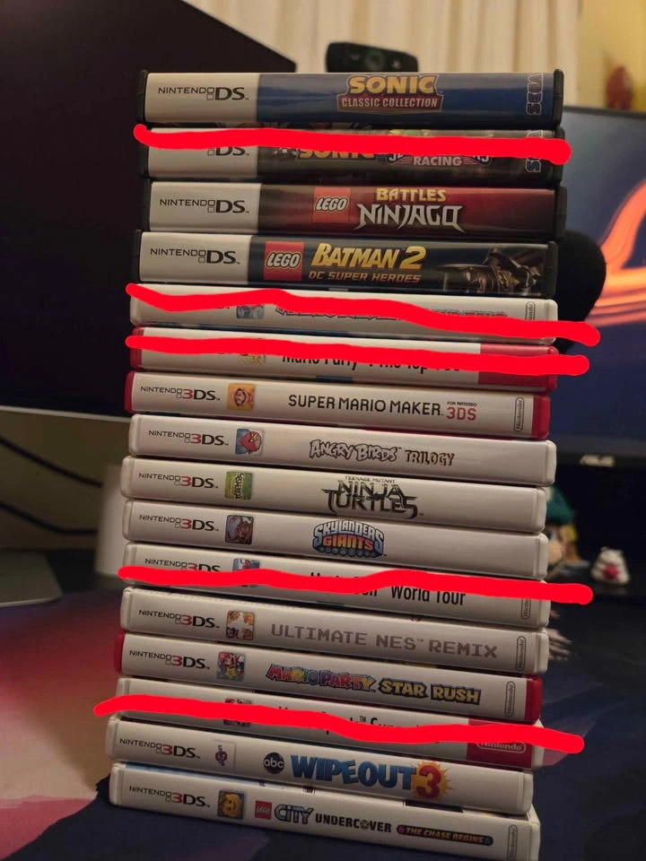 Used 3DS & DS Games
