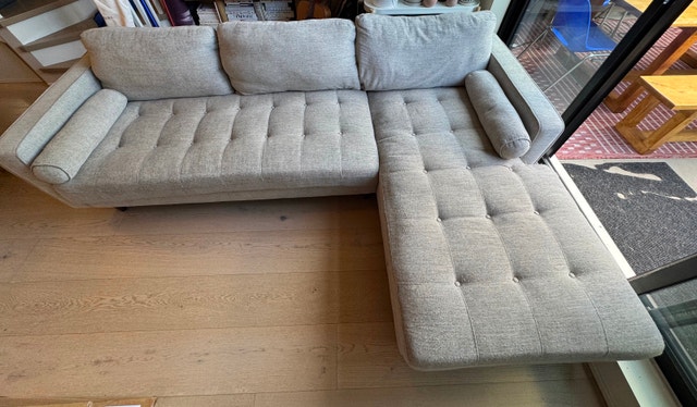 Couch for sale - V de V L-shaped - photo 2