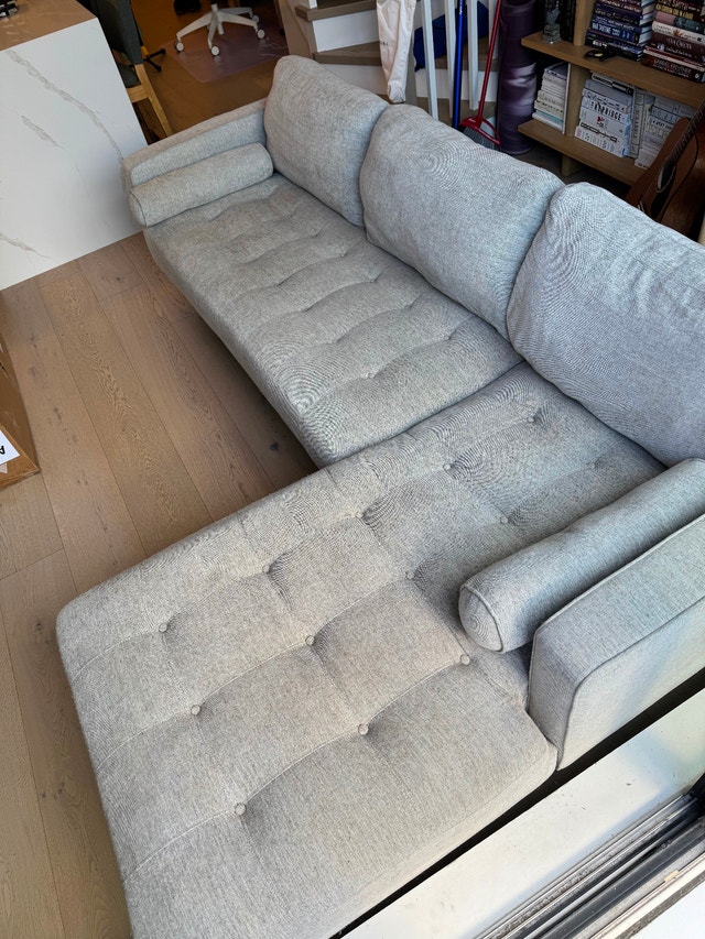 Couch for sale - V de V L-shaped - photo 4