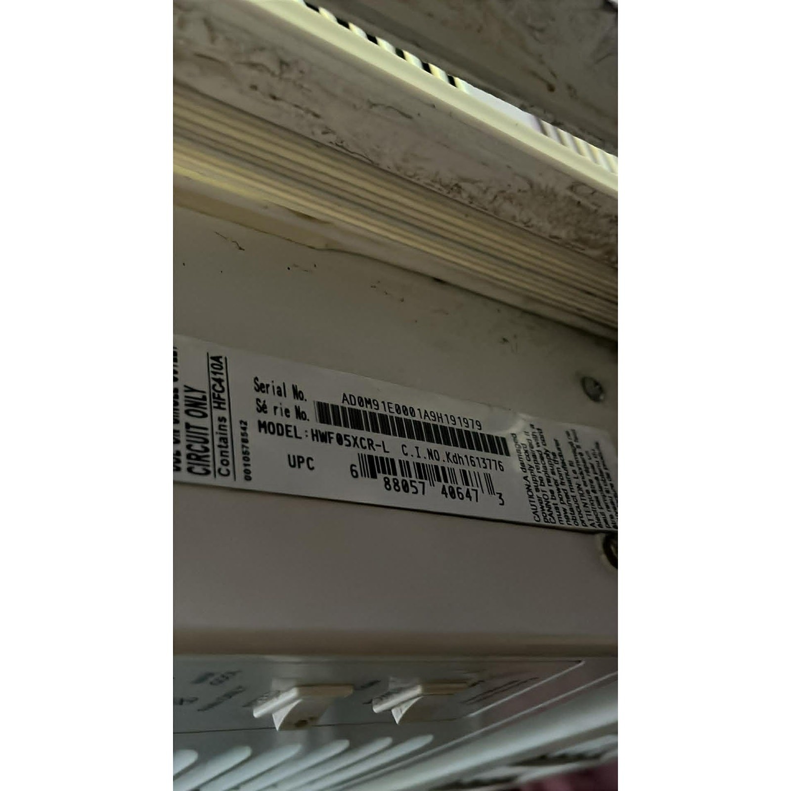 Haier 5,000 BTU Window Air Conditioner HWF05XCR-L - photo 3